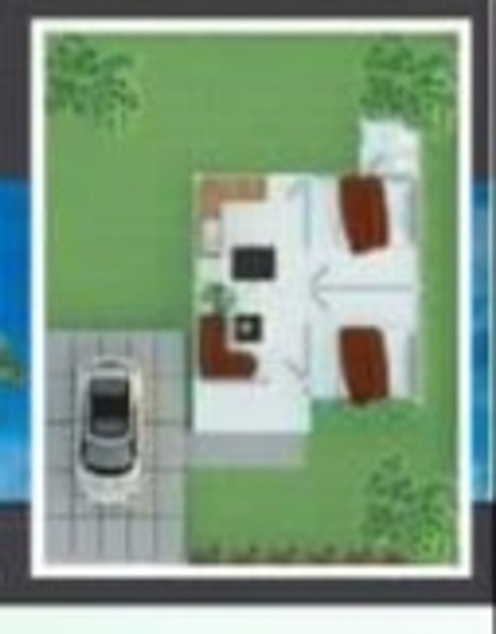 foto denah rumah tipe 36 perumahan PELANGI KASTURI