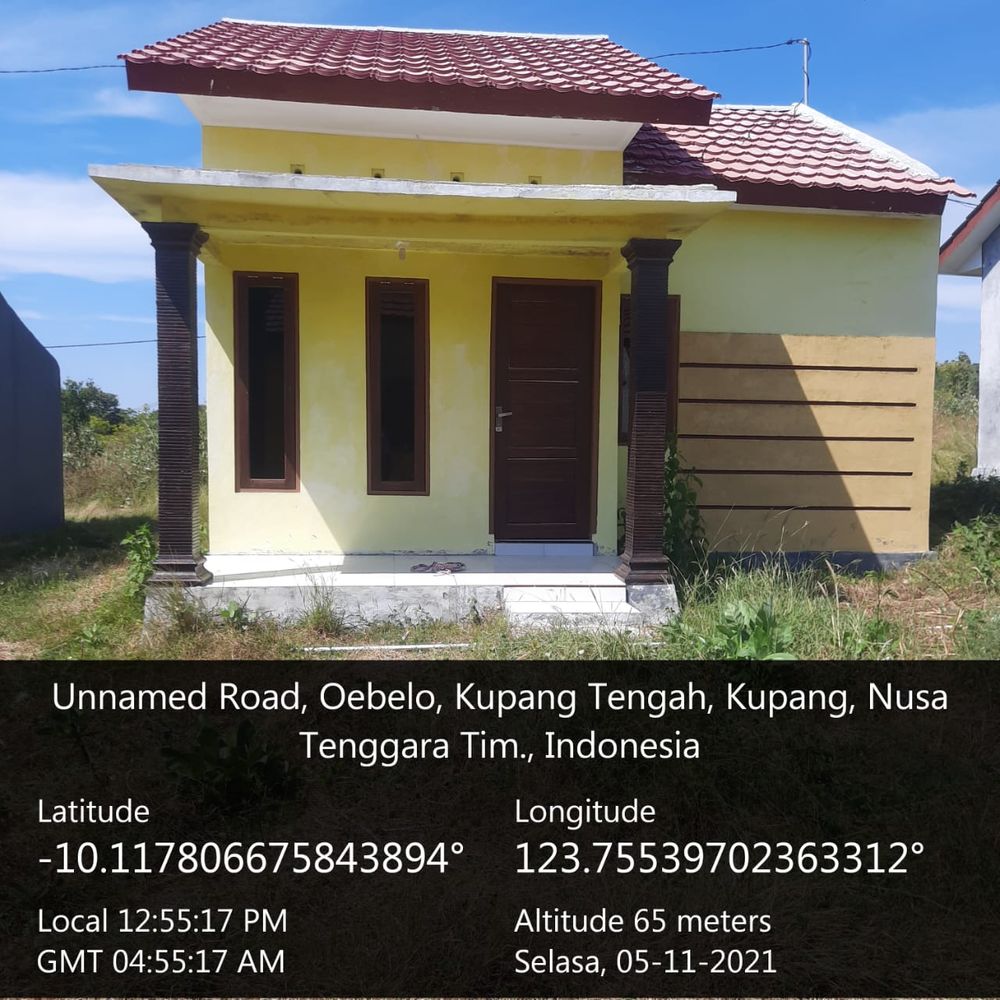 foto denah rumah tipe markus yolvi mooy perumahan Perumahan Nusa Malole Residence