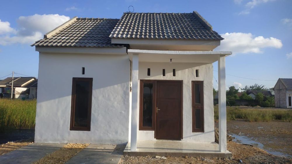foto denah rumah tipe INTAN perumahan BIMA REGENCY 2