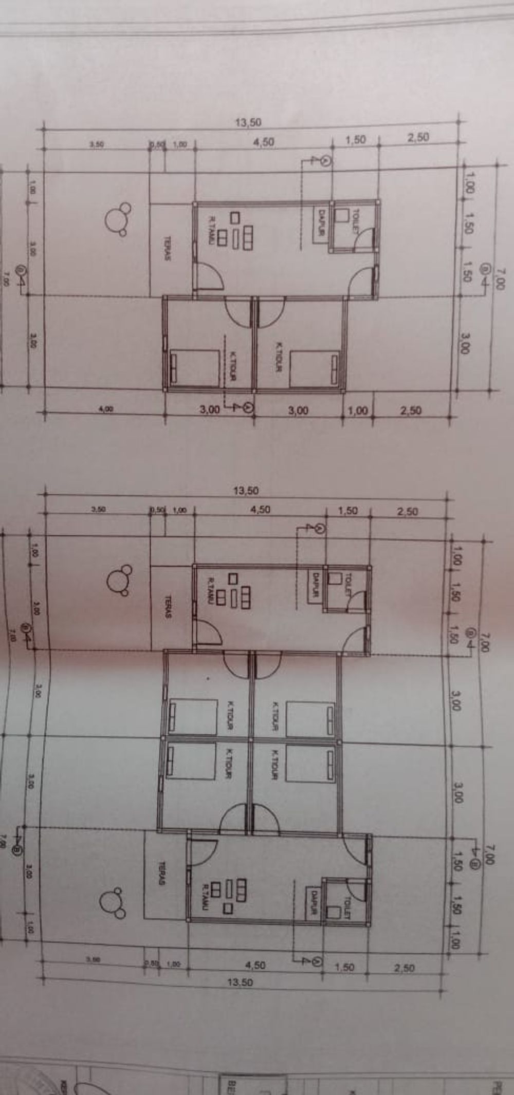foto denah rumah tipe 36/94M2 perumahan GRIYA PESONA LEMBANG 2