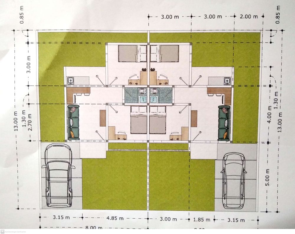 foto denah rumah tipe 36/104 perumahan GRAND WILNATA RESIDENCE