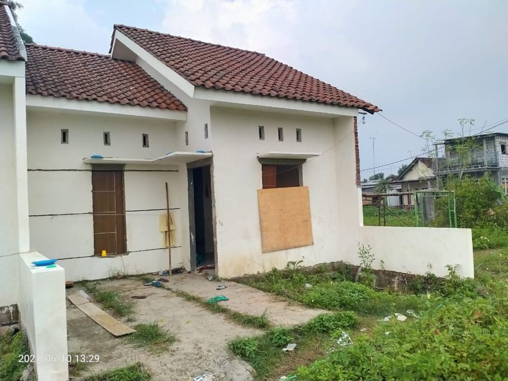 foto denah rumah tipe 30/60 perumahan Griya kemantren indah
