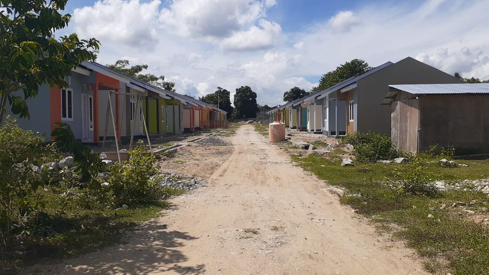 foto denah rumah tipe 36 / BLOK B Nomor 4 perumahan Griya Hutuo Permai