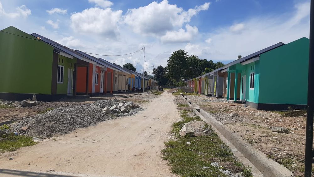 foto denah rumah tipe 36 / BLOK B Nomor 8 perumahan Griya Hutuo Permai