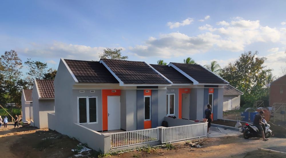 foto denah rumah tipe 30/60 perumahan Green Park wonokoyo