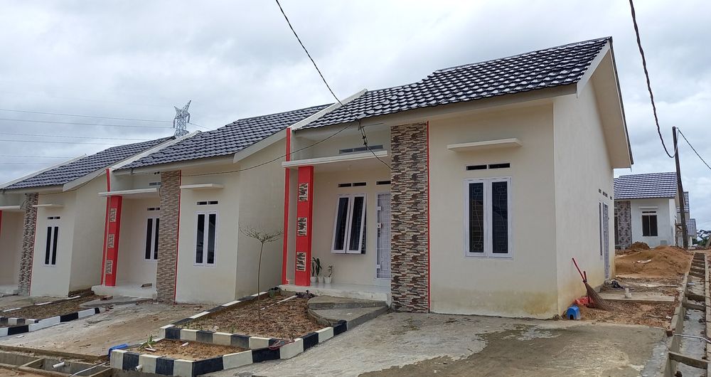 foto denah rumah tipe Komersil perumahan PESONA AKBAR ASRI 2
