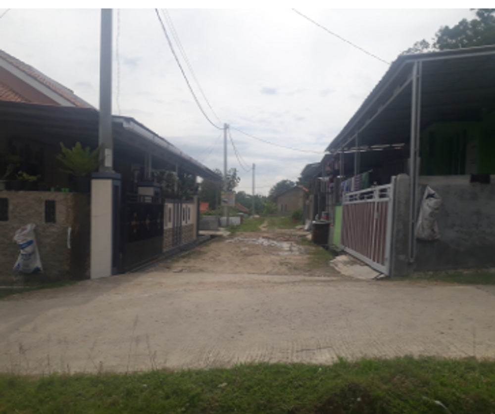foto denah rumah tipe UCUP perumahan PERDANA RESIDENCE