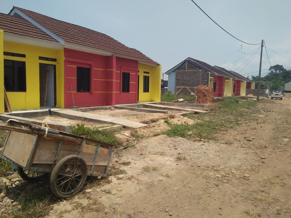 foto denah rumah tipe 36 perumahan BUMI PESONA CIPACUNG
