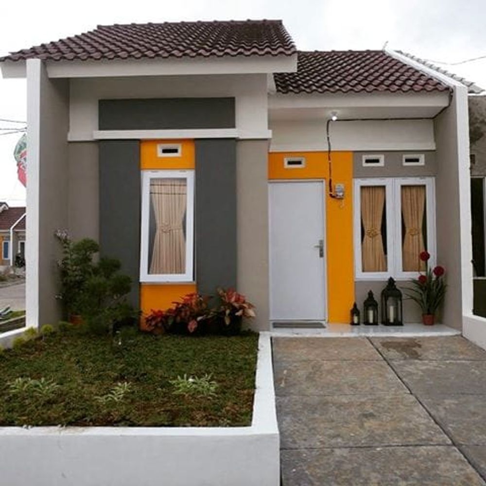 foto denah rumah tipe 27/60 perumahan Green Park Wonokoyo II
