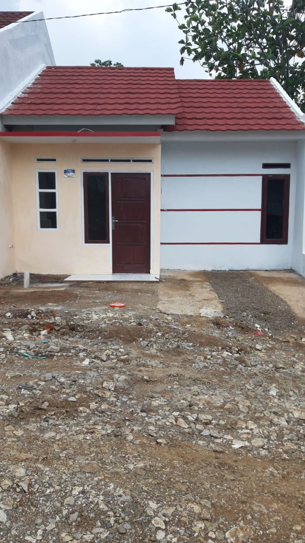 foto denah rumah tipe 30/72 perumahan Pesona Ciater Residence