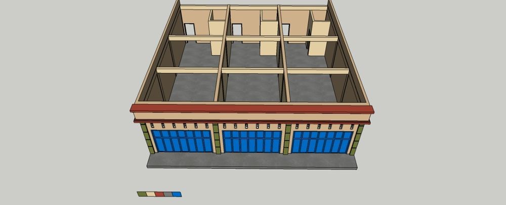 foto denah rumah tipe RUKO perumahan BRANDAN JAYAMAHE RESIDENCE