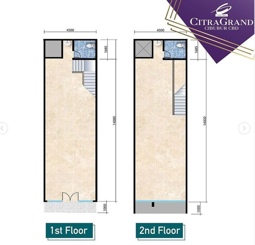 foto denah rumah tipe GR-131 perumahan CitraGrand Cibubur CBD/CitraGrand 2 (Granbury)