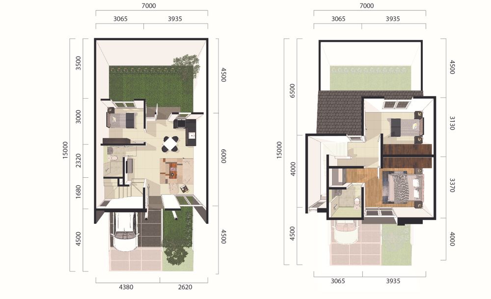 foto denah rumah tipe G-86 perumahan CitraGrand Cibubur CBD/CitraGrand 2 (Granbury)