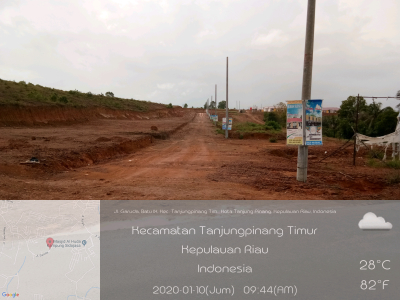 foto gerbang perumahan CITRA HILL