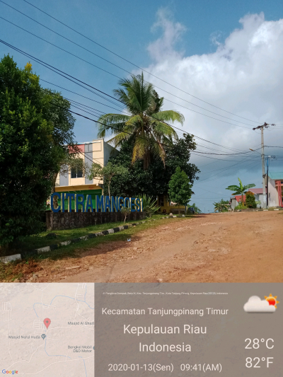 foto gerbang perumahan NEW CITRA MANGOES