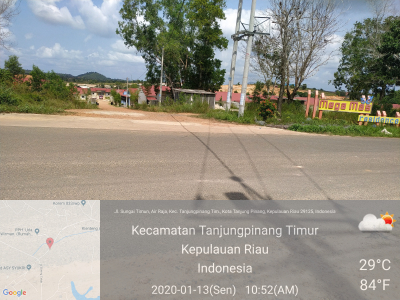 foto gerbang perumahan MEGA MAS RESIDENCE