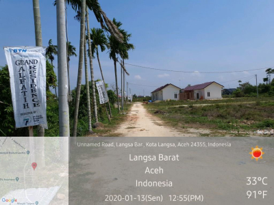 foto gerbang perumahan GRAND ALFATIH RESIDENCE