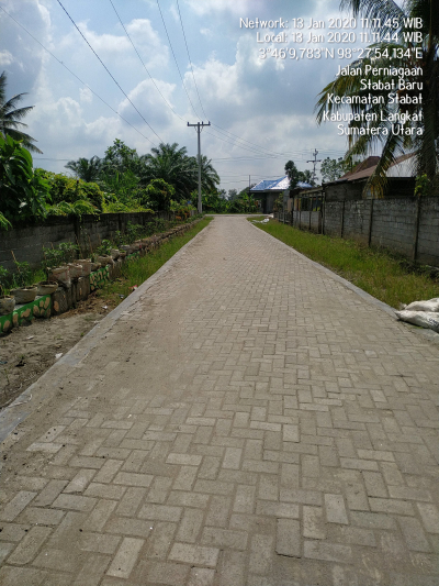 foto gerbang perumahan GRIYA AZZAHRA 3