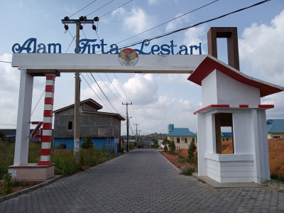 foto gerbang perumahan ALAM TIRTA LESTARI tahap 1