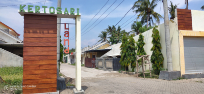 foto gerbang perumahan Kertosari Land