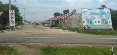 foto gerbang perumahan Sentral Sitara