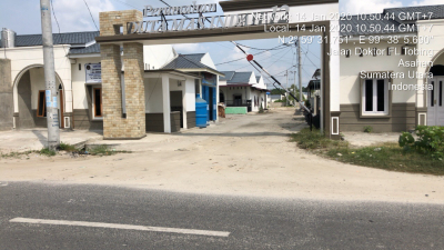 foto gerbang perumahan Duta mas indah 12