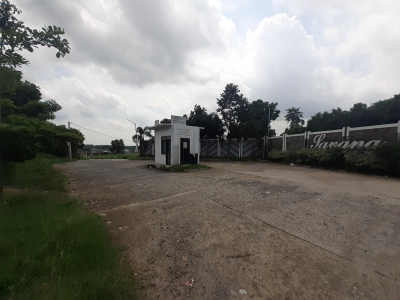 foto gerbang perumahan Savana Residence