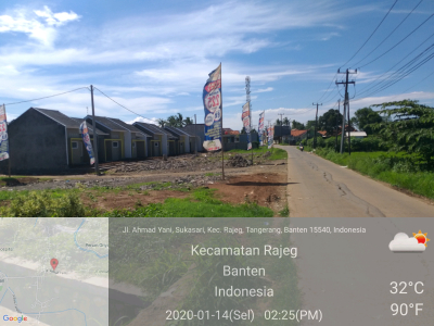 foto gerbang perumahan RAJEG CITY MANSION