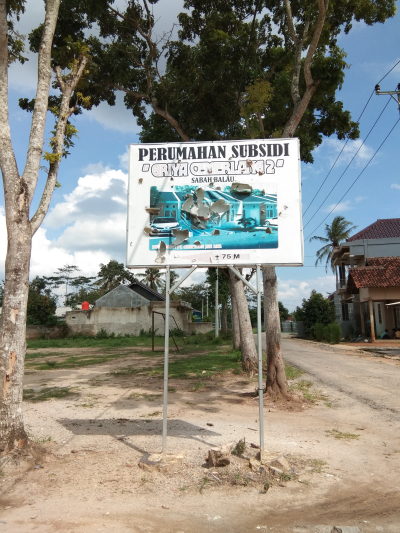 foto gerbang perumahan GRIYA CEMERLANG 2 