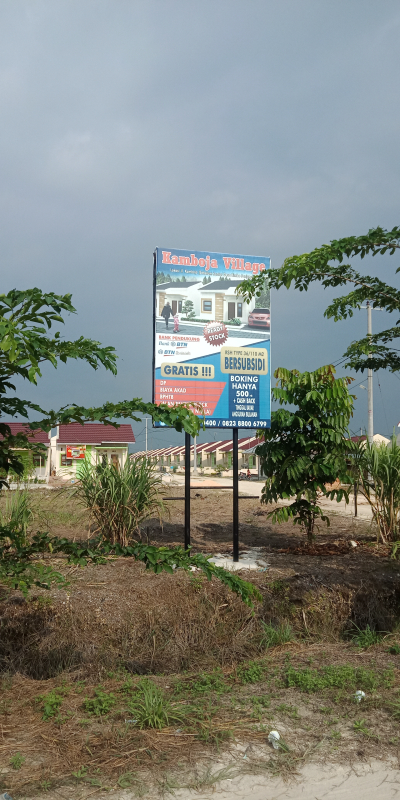 foto gerbang perumahan KAMBOJA VILLAGE