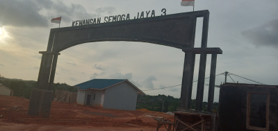 foto gerbang perumahan KENANGAN SEMOGA JAYA 3