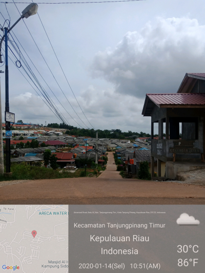 foto gerbang perumahan Kenangan jaya 6