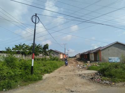 foto gerbang perumahan Cempaka Putih