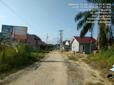 foto gerbang perumahan Duta Mulia Indah