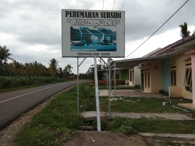 foto gerbang perumahan GRIYA CEMERLANG 4