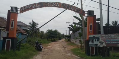 foto gerbang perumahan Aldi Citra Persada II