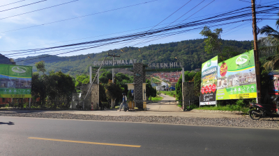 foto gerbang perumahan GUNUNG WALAT GREEN HILL