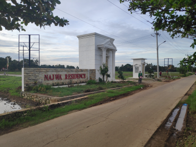 foto gerbang perumahan Najwa Residence