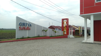 foto gerbang perumahan GRIYA SAMARA 