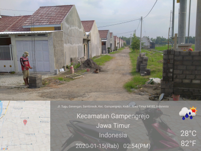 foto gerbang perumahan DELTA SAMBIRESIK PERMAI 3