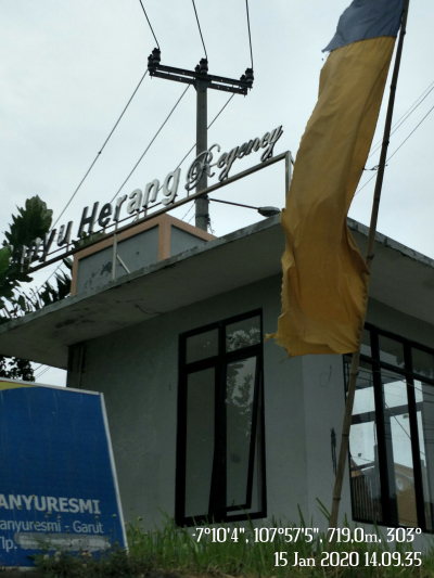 foto gerbang perumahan BANYU HERANG REGENCY