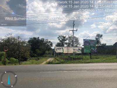 foto gerbang perumahan Rangkiang Ventura Residence