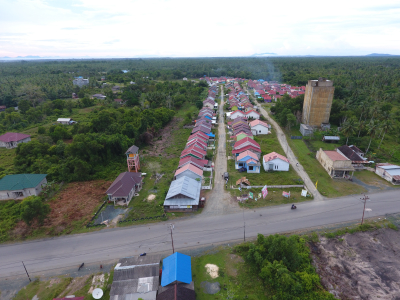 foto gerbang perumahan Cipta kampung Baru