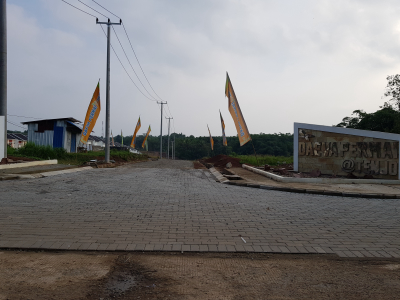 foto gerbang perumahan DAEVA PERMAI
