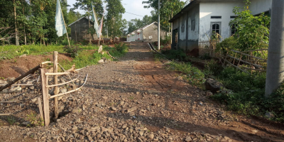foto gerbang perumahan Pondok Gelam Indah