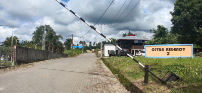 foto gerbang perumahan CITRA REGENCY II