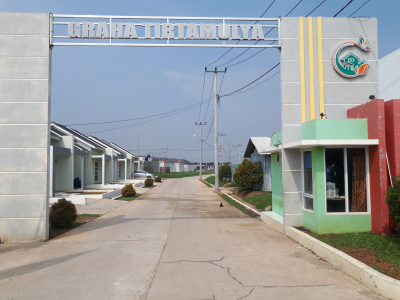 foto gerbang perumahan GRAHA TIRTAMULYA
