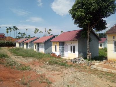 foto gerbang perumahan Kemuning Asri 