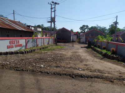 foto gerbang perumahan GRIYA HANA LESTARI