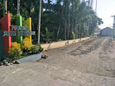 foto gerbang perumahan Perumahan Pratama Asri Mencirim